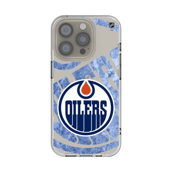 Edmonton Oilers iPhone Clear Ice Case