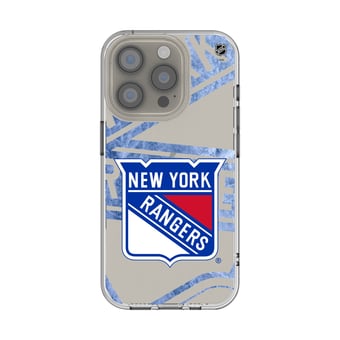 New York Rangers iPhone Clear Ice Case