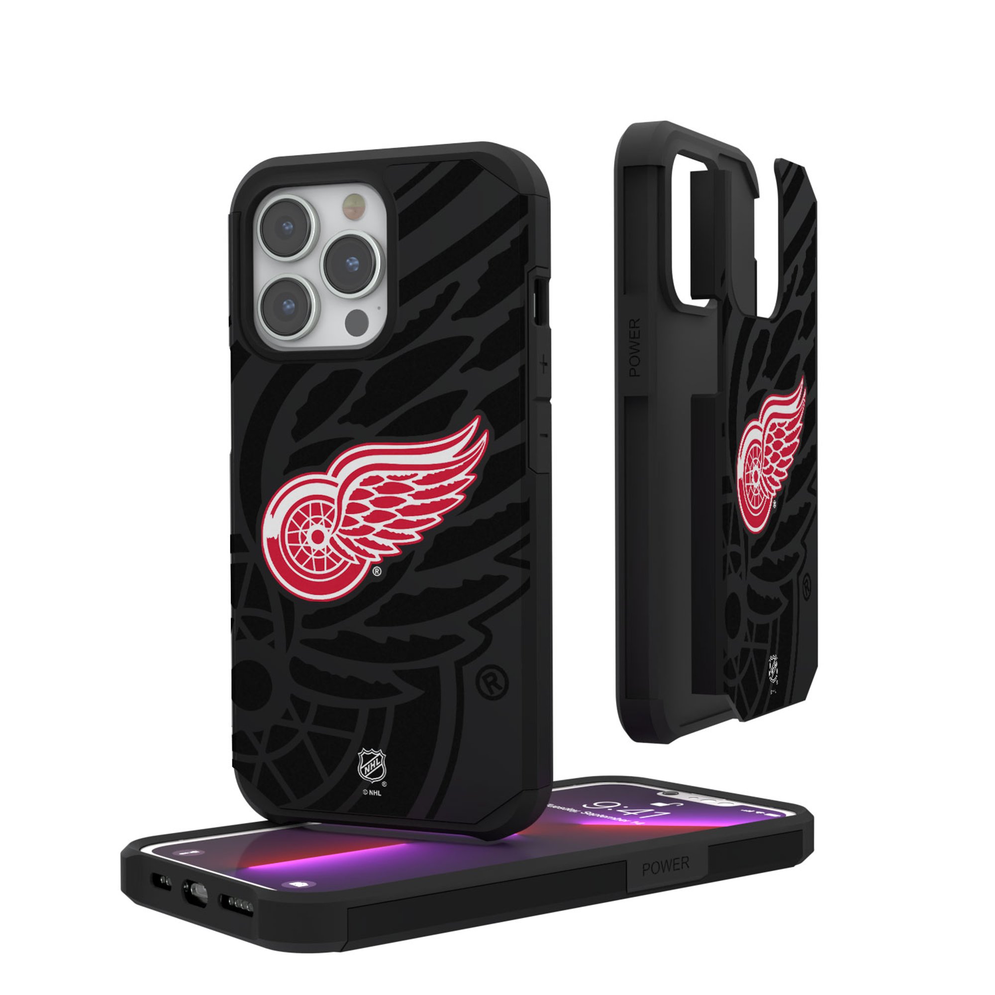 Detroit Red Wings iPhone Mono Tilt Rugged Case Detroit Red Wings iPhone Mono Tilt Rugged Case