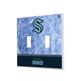Seattle Kraken Double Toggle Lightswitch Plate