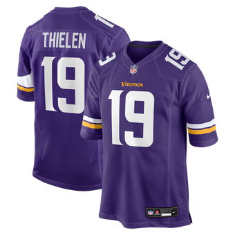 Men's Nike Adam Thielen Purple Minnesota Vikings Game Jersey