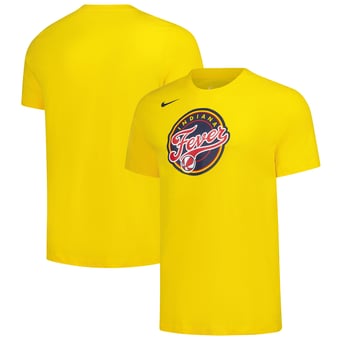 Unisex Nike Gold Indiana Fever Essential Logo Dri-FIT T-Shirt