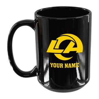 The Memory Company Los Angeles Rams 15oz. Personalized Mug