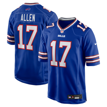 Men's Nike Josh Allen Royal Buffalo Bills - Game Jersey