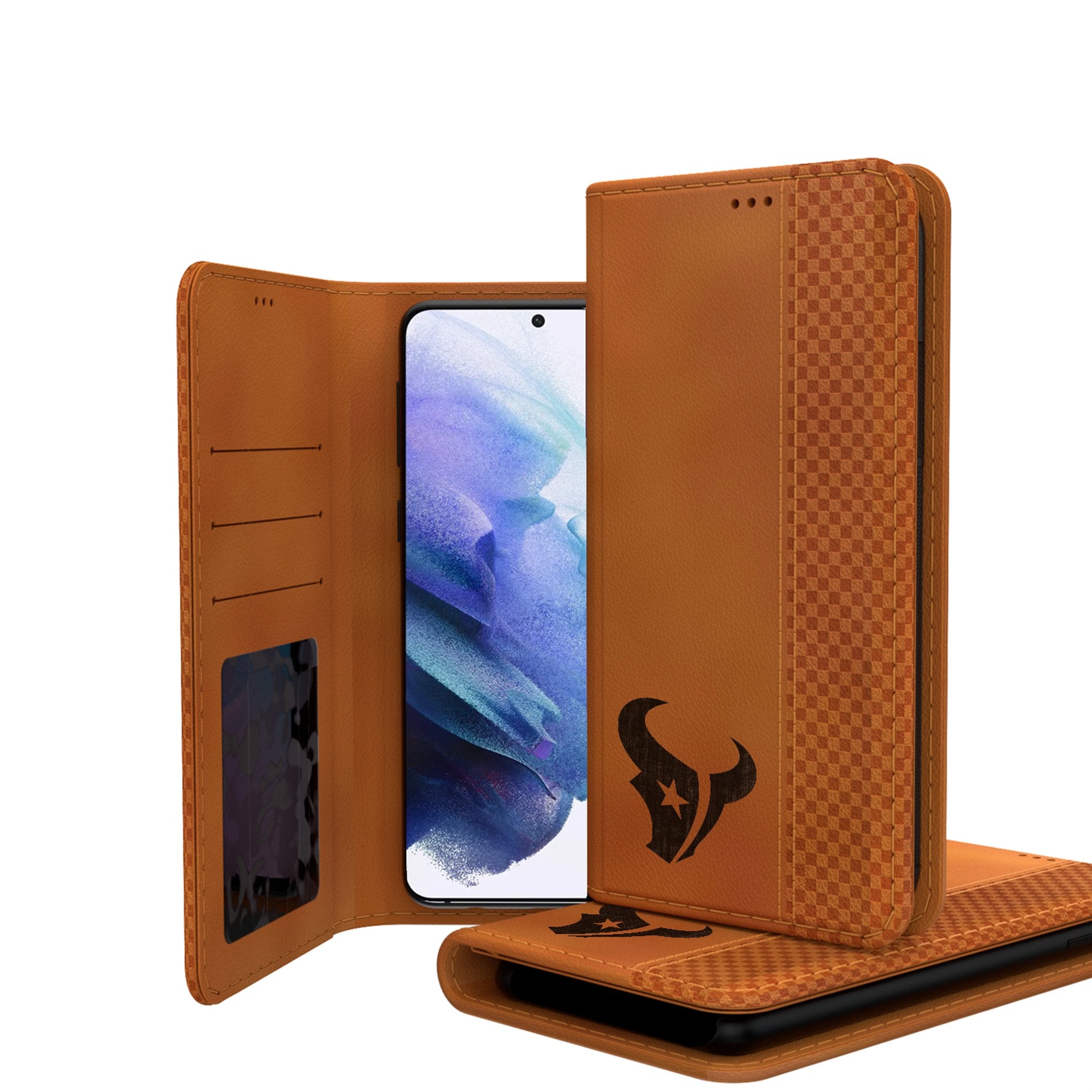 Houston Texans Galaxy Burn Design Folio Case Houston Texans Galaxy Burn Design Folio Case