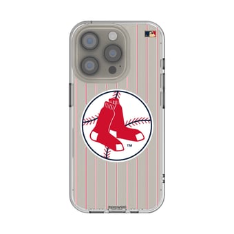 Boston Red Sox Cooperstown Pinstripe iPhone Clear Case