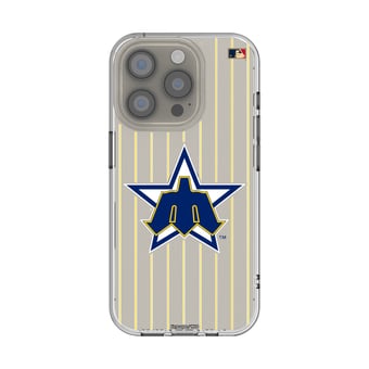 Seattle Mariners Cooperstown Pinstripe iPhone Clear Case