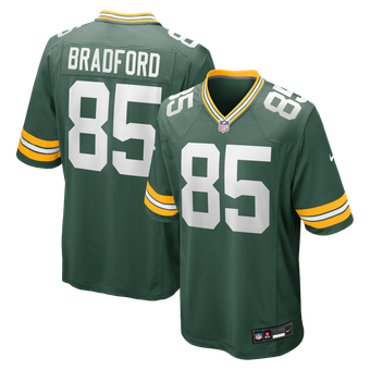 Men's Nike Corey Bradford Green Green Bay Packers Retired Player Jersey