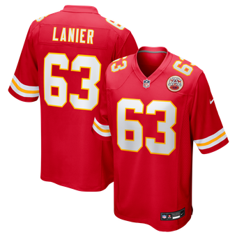 Men's Nike Willie Lanier Red Kansas City Chiefs Retired Player Jersey