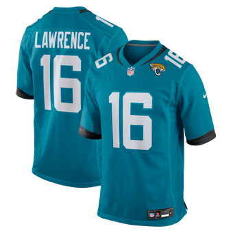 Men's Nike Trevor Lawrence Teal Jacksonville Jaguars Game Jersey