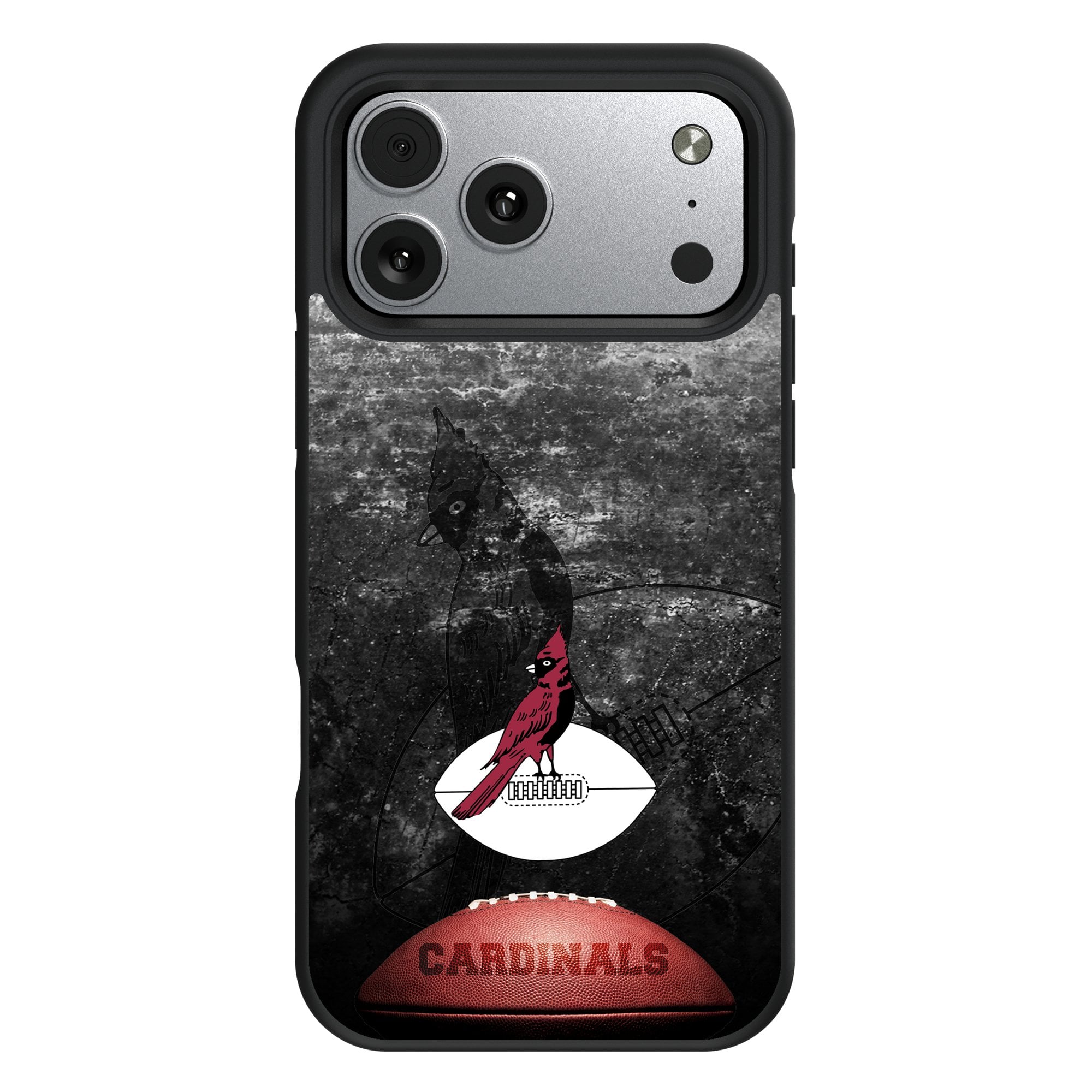 Keyscaper Chicago Cardinals Bump Case with 8.2ft Drop Protection