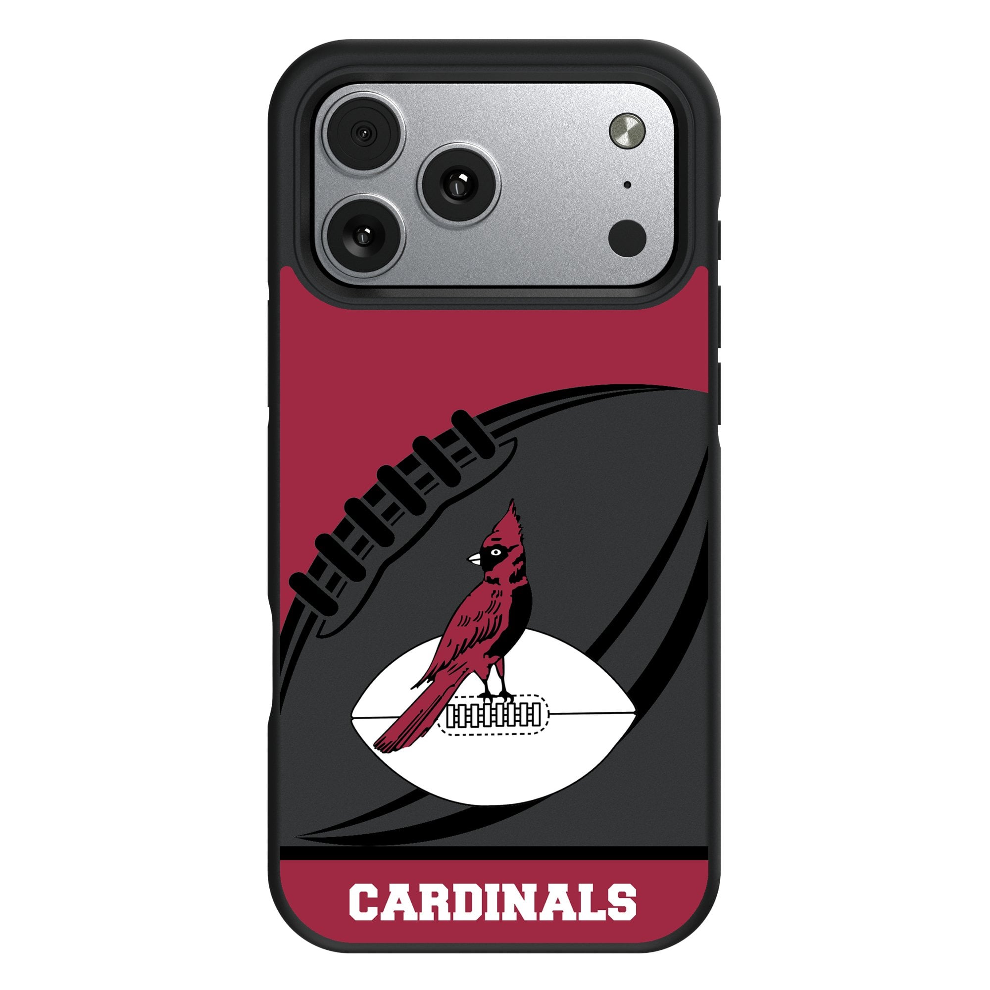 Keyscaper Chicago Cardinals Bump Case with 8.2ft Drop Protection