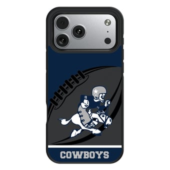 Keyscaper Dallas Cowboys Bump Case with 8.2ft Drop Protection