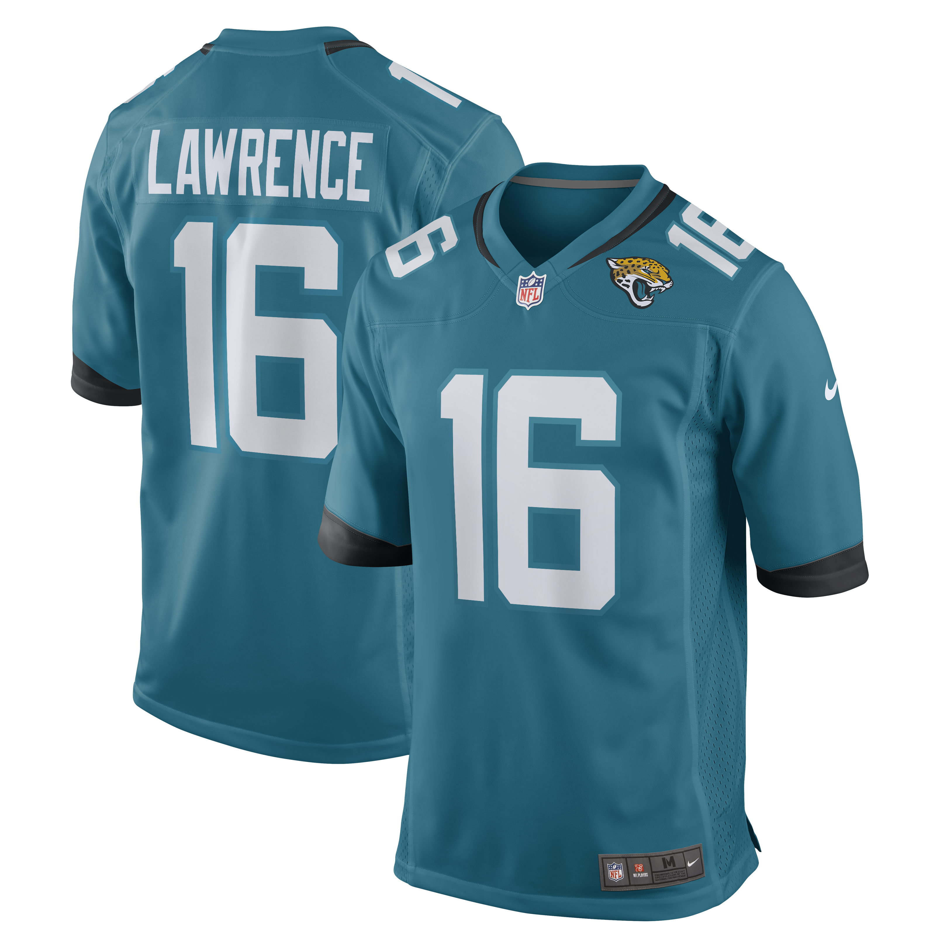 Men's Nike Trevor Lawrence Teal Jacksonville Jaguars Home Game Jersey