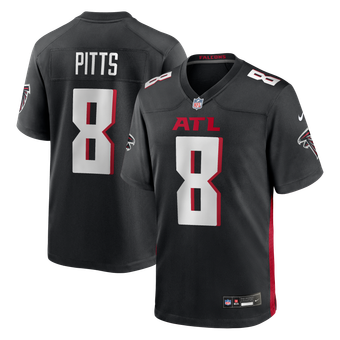 Men's Nike Kyle Pitts Black Atlanta Falcons Game Jersey