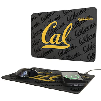 Keyscaper Cal Bears 15W Fast Wireless Charger and Mouse Pad
