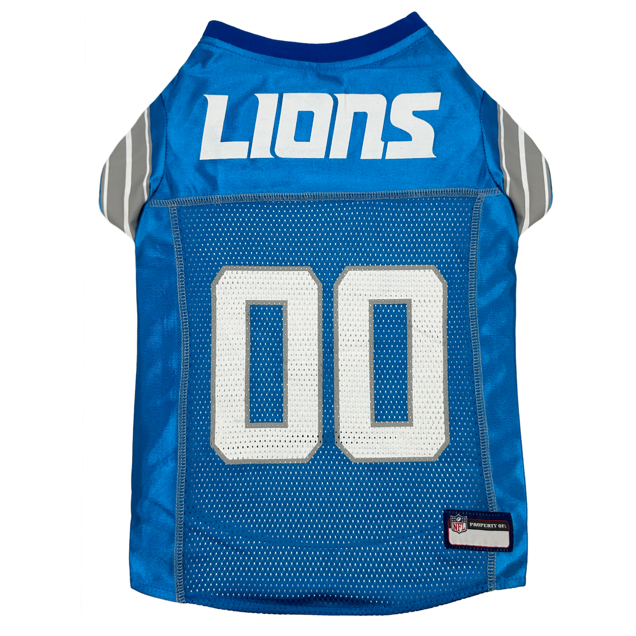 Detroit Lions Mesh Pet Jersey