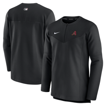 Men's Nike Black Arizona Diamondbacks Authentic Collection UV Dri-FIT Quarter-Zip Pullover