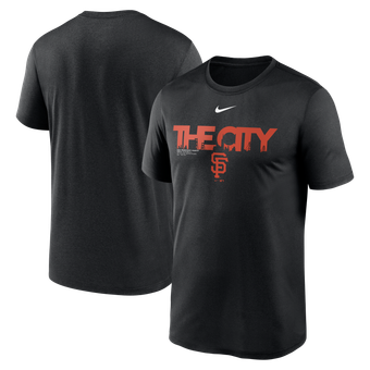 Men's Nike Black San Francisco Giants My Town Legend Dri-FIT T-Shirt
