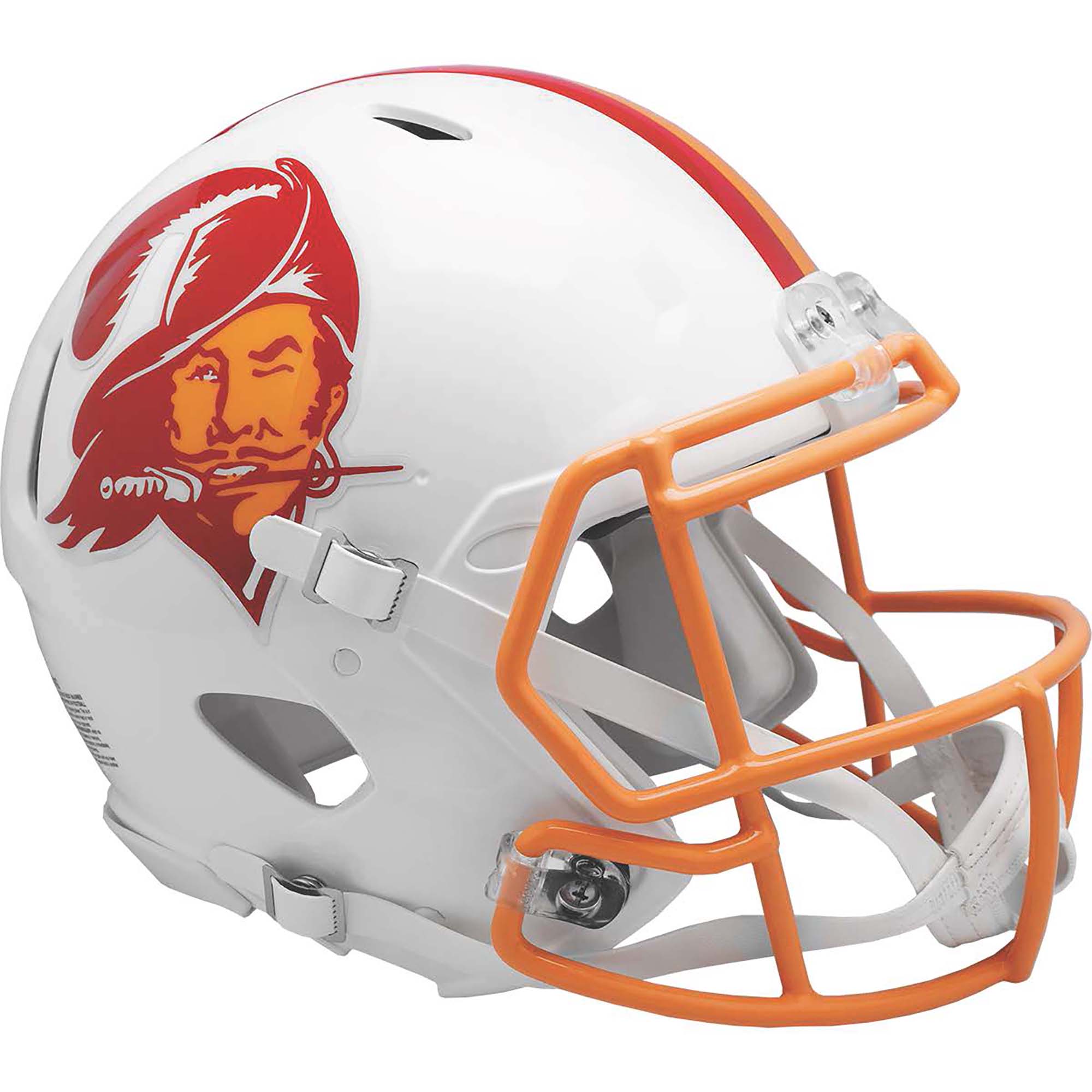 Riddell Tampa Bay Buccaneers 1976-1996 Speed Throwback Collection Full-Size Authentic Helmet Riddell Tampa Bay Buccaneers 1976-1996 Speed Throwback Collection Full-Size Authentic Helmet