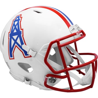 Riddell  Houston Oilers 1981-1998 Throwback Speed Authentic Helmet