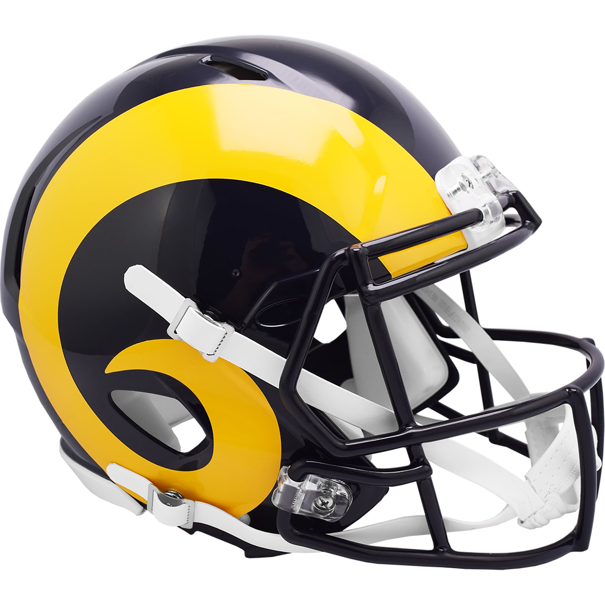 Los Angeles Rams Riddell Throwback Collection 1981-99 Speed Full-Size Authentic Helmet
