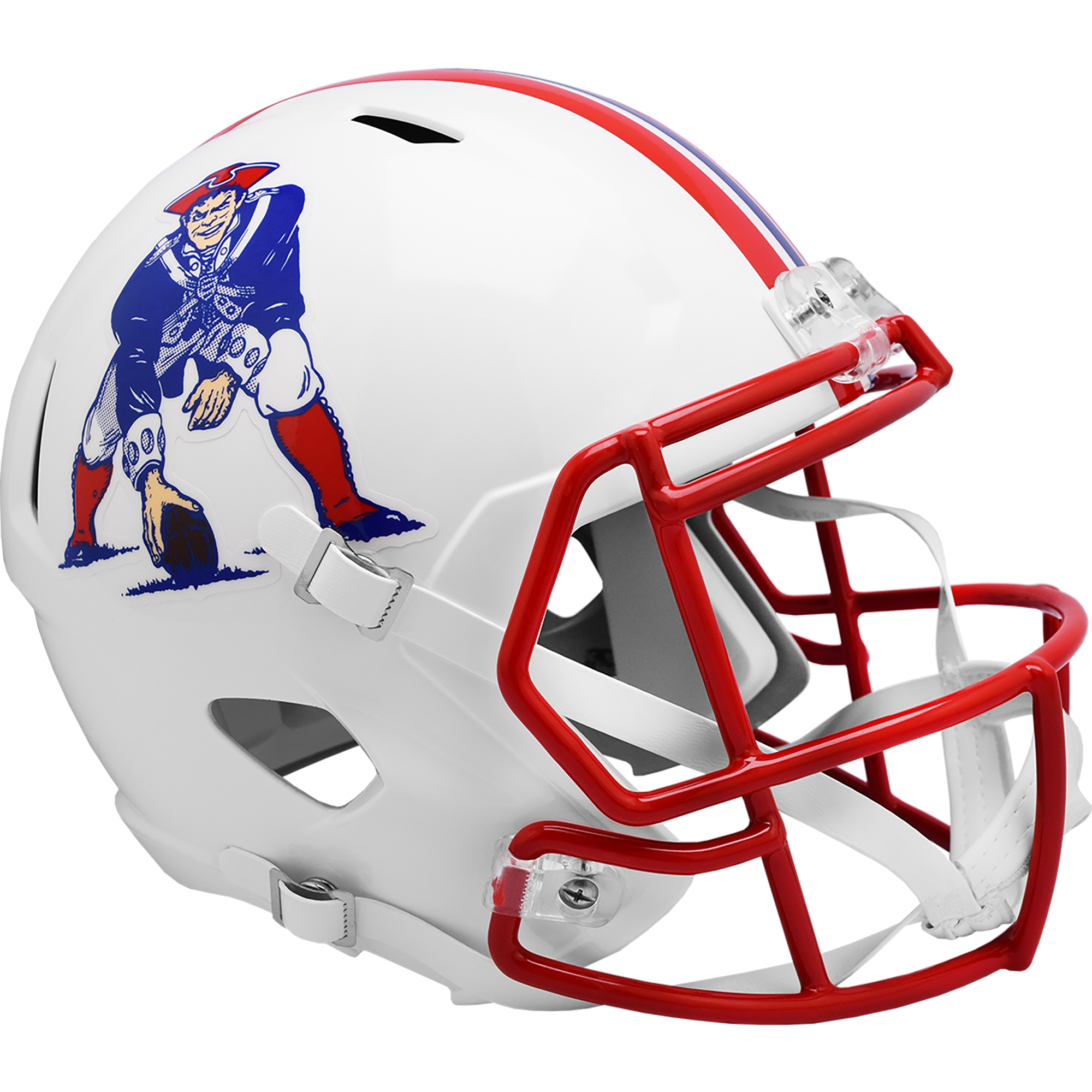 New England Patriots Riddell Throwback Collection 1990-92 Speed Full-Size Replica Helmet