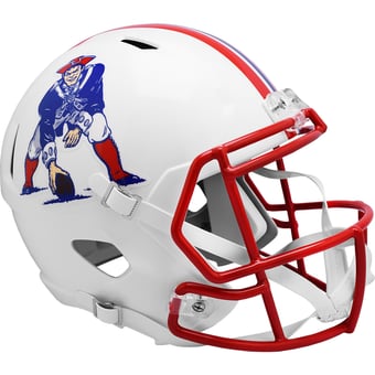 New England Patriots Riddell Throwback Collection 1990-92 Speed Full-Size Replica Helmet
