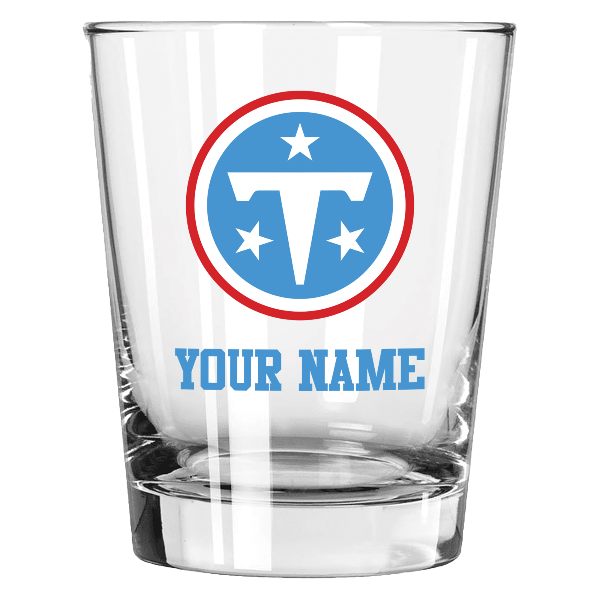 Tennessee Titans 15oz. Personalized Double Old Fashioned Glass