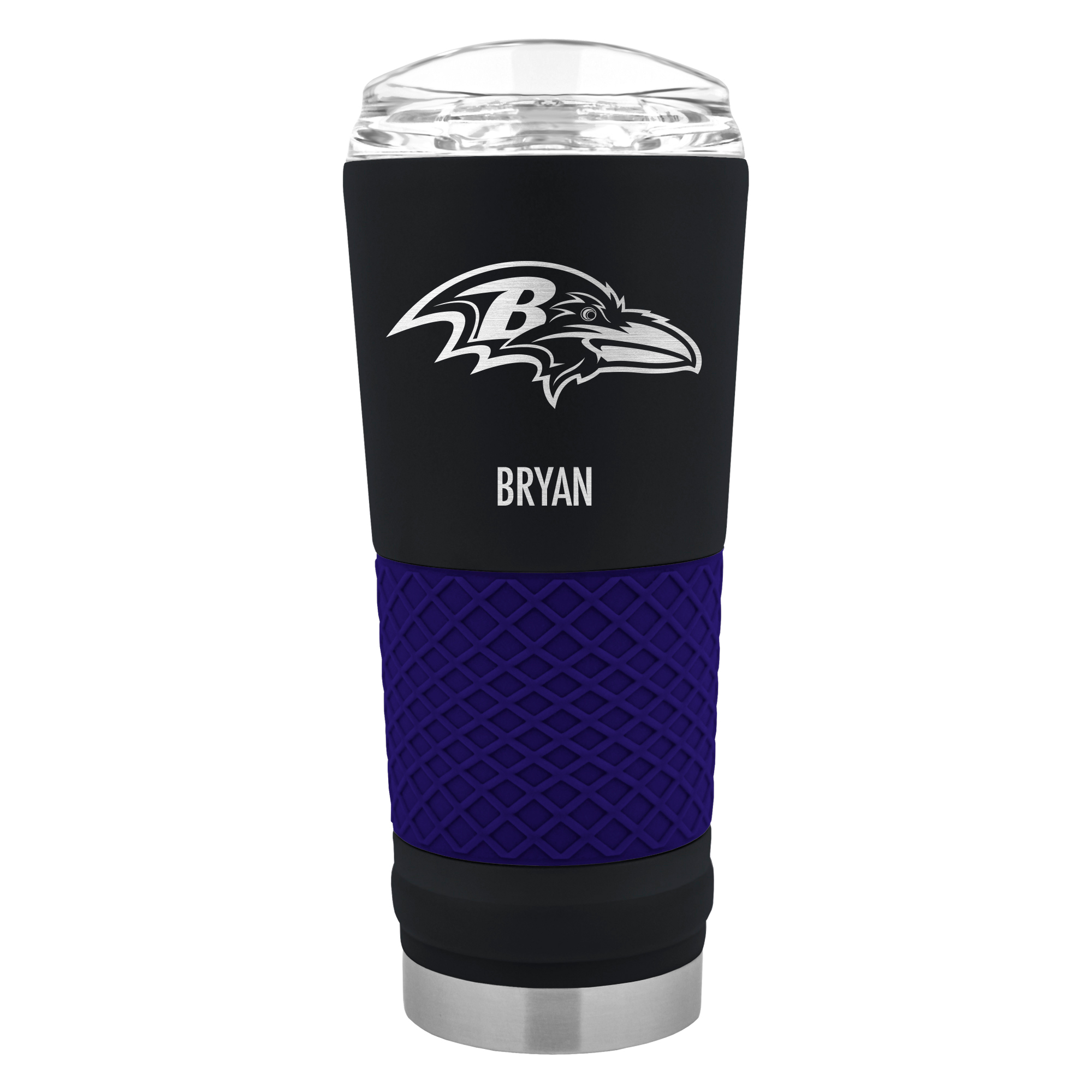 Baltimore Ravens 24oz. Personalized Team Color Draft Tumbler