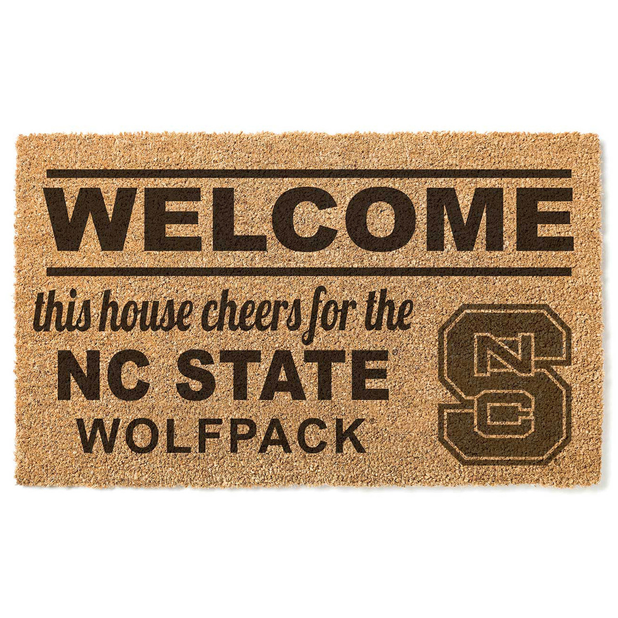NC State Wolfpack 18" x 30" Welcome Doormat