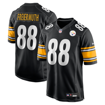 Men's Nike Pat Freiermuth Black Pittsburgh Steelers Game Jersey