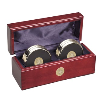 Gold Army Black Knights 6-Piece Coaster Set