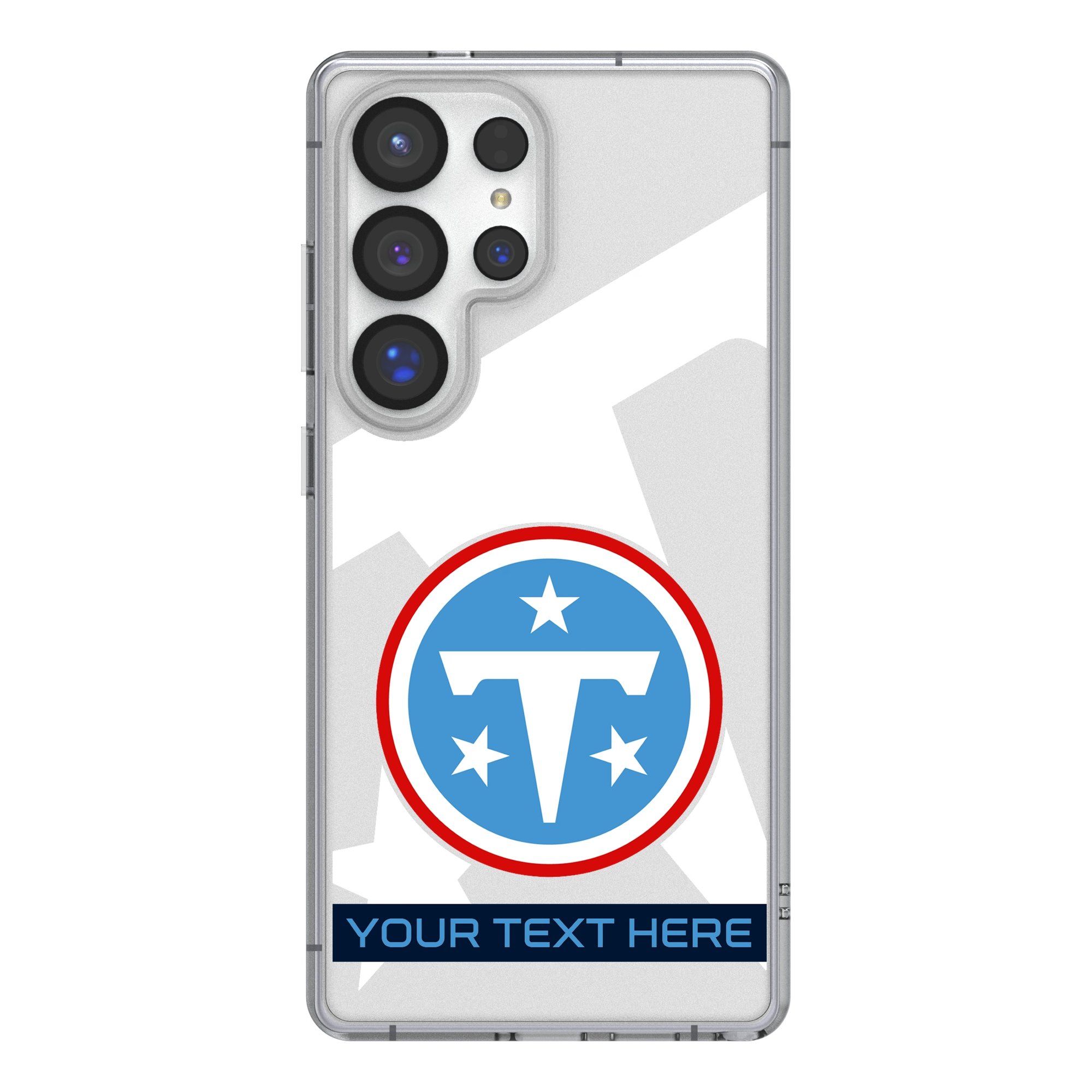 Tennessee Titans Personalized Tilt Design Galaxy Clear Case Tennessee Titans Personalized Tilt Design Galaxy Clear Case