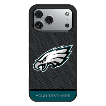 Keyscaper Philadelphia Eagles Personalized Bump Case with 8.2ft Drop Protection