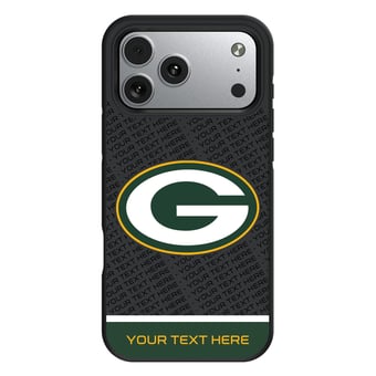 Keyscaper Green Bay Packers Personalized Bump Case with 8.2ft Drop Protection