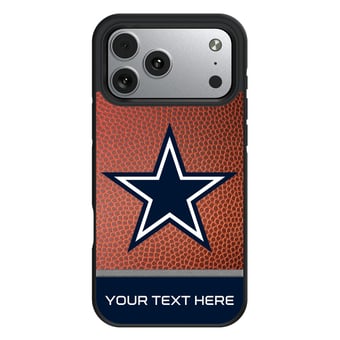 Keyscaper Dallas Cowboys Personalized Bump Case with 8.2ft Drop Protection