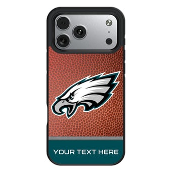 Keyscaper Philadelphia Eagles Personalized Bump Case with 8.2ft Drop Protection