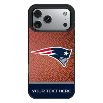Keyscaper New England Patriots Personalized Bump Case with 8.2ft Drop Protection