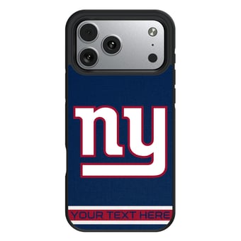 Keyscaper New York Giants Personalized Bump Case with 8.2ft Drop Protection