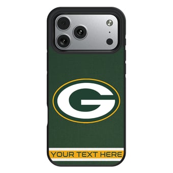 Keyscaper Green Bay Packers Personalized Bump Case with 8.2ft Drop Protection