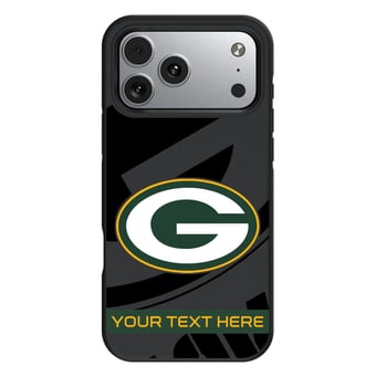Keyscaper Green Bay Packers Personalized Bump Case with 8.2ft Drop Protection
