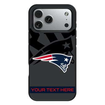 Keyscaper New England Patriots Personalized Bump Case with 8.2ft Drop Protection