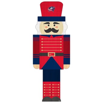 Columbus Blue Jackets 31'' Nutcracker Leaner