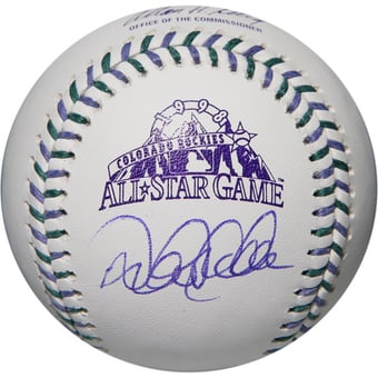 Derek Jeter New York Yankees Autographed 1998 MLB All-Star Game Baseball