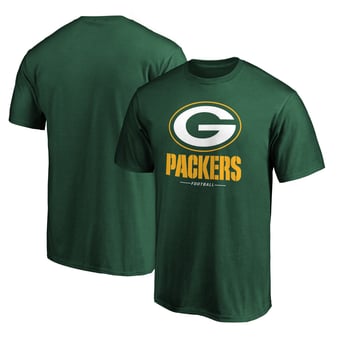 Men's  Green Green Bay Packers Team Lockup T-Shirt