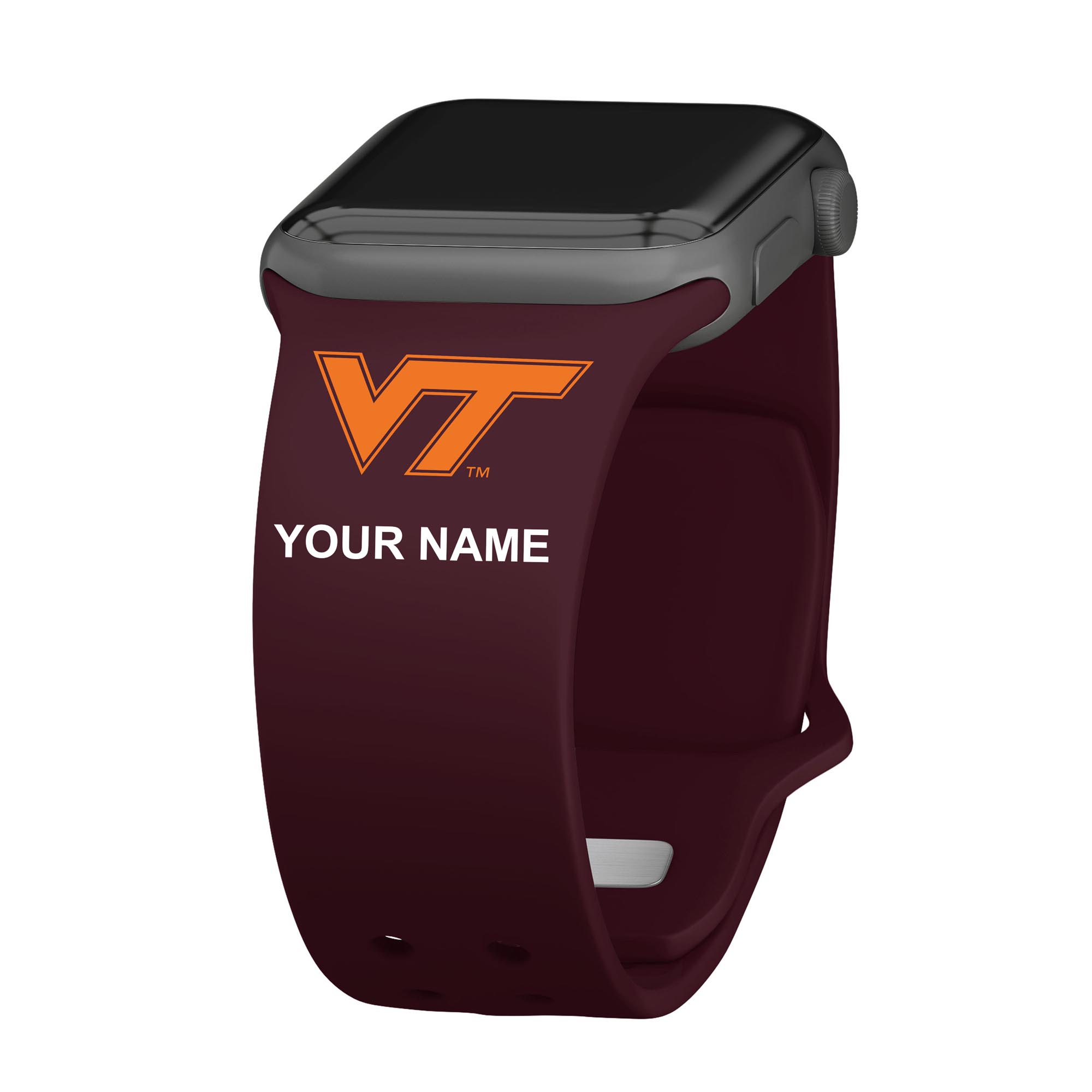 Virginia Tech Hokies Personalized Apple Watch Band