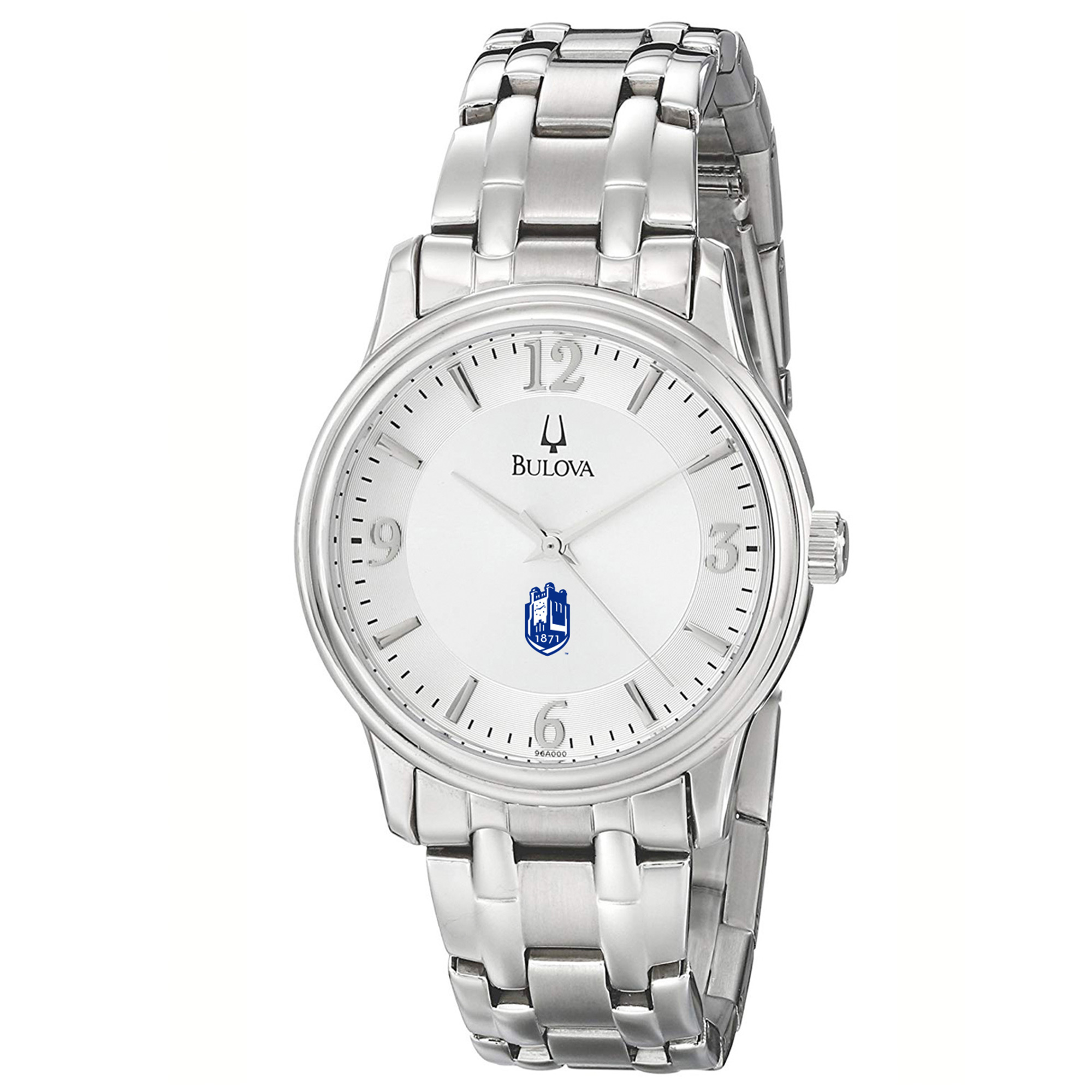 Men's Bulova  Silver SUNY Geneseo Knights