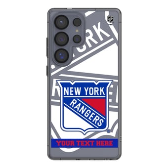 Keyscaper New York Rangers Personalized Tilt Design Galaxy Clear Case