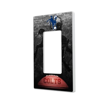 Baltimore Colts Legendary Design Single Rocker Lightswitch Plate